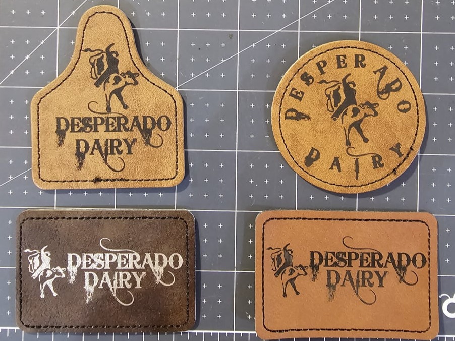 Laser Engraved Patches